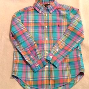 EUC Girls Ralph Lauren Shirt size 6